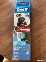 ⁦رؤوس فرشاة أسنان كهربائية بديلة من Oral-B مخصصة للأطفال⁩ - الصورة ⁦2⁩