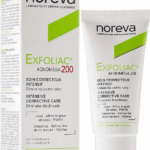المنتجNoreva Exfoliac Acnomega 200، كريم عناية مكثفة مصمم للبشرة المعرضة للعيوب