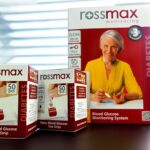شرائط اختبار جلوكوز الدم من Rossmax HS200، وهي مصممة لإدارة مرض السكري 1*3 علبتين شرائط +جهاز فحص سكري مجاناً