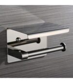 ⁦حامل ورق التواليت المصنوع من الفولاذ المقاوم للصدأ⁩ - الصورة ⁦3⁩