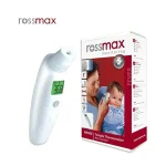 مقياس حرارة الجبين بالأشعة تحت الحمراء من روسماكس HA500 (Rossmax HA500 Non-Contact Temple Thermometer).