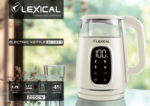 غلاية كهربائية مع تحكم بدرجات الحرارة من ماركة LEXICAL العالمية