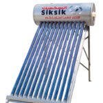 سخان شمسي بالأنابيب المفرغة ستانلس ستيل المقوم للصدأ 316