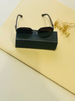 ⁦Glazzy Fashion Rimless Sunglasses Trendy Designer Women Sunglasses Color Blind⁩ - الصورة ⁦2⁩