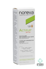 ⁦Noreva Actipur Anti-Imperfection Sun Care SPF50+ Light Tint. واقي شمس⁩ - الصورة ⁦2⁩
