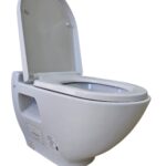 مرحاض معلاق تركي على الحائط