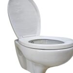 مرحاض معلق تركي جرافيت على الحائط