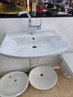 مغسلة نص رجل تركي مربع 60سم