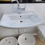 مغسلة نص رجل تركي مربع 60سم