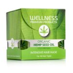 ⁦(Wellness Premium Products Organic Hemp Seed Oil Hair Mask).⁩ - الصورة ⁦3⁩
