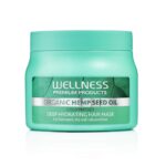 ⁦ماسك الشعر بزيت بذور القنب + 4 أمبولات ترطيب عميق من ويلنس⁩ - الصورة ⁦3⁩