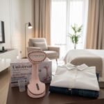 مكواة بخار يدوية محمولة من ماركة "Universal".