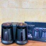 تحضير القهوة التركية المزدوجة من Silver Crest.