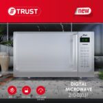 ⁦ميكروويف25 لتر رقمي من ماركة Trust⁩ - الصورة ⁦2⁩