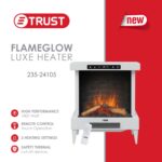 ⁦مدفأة كهربائية من ماركة "TRUST".⁩ - الصورة ⁦5⁩