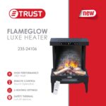⁦مدفأة كهربائية من ماركة "TRUST".⁩ - الصورة ⁦4⁩